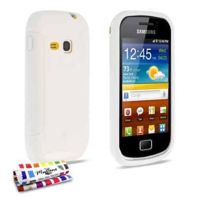 Coque Souple ORIGINALE Ultra Fine Blanc , Le S, Premium de MUZZANO pour SAMSUNG GALAXY MINI 2