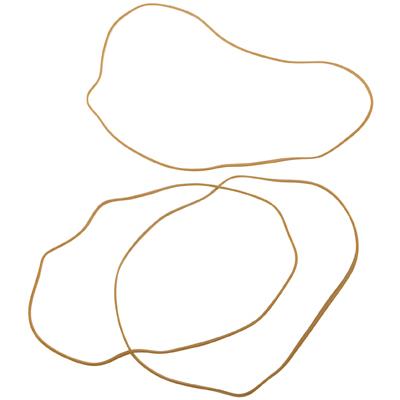 Bracelet caoutchouc blond 180 mm - boite de 100g