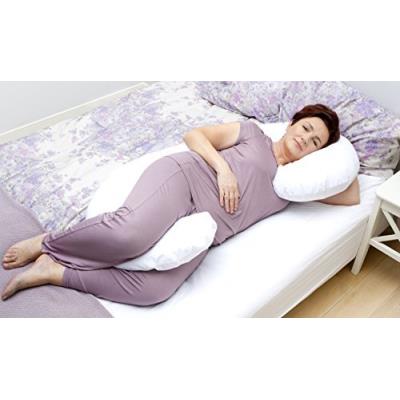 Motherhood 5901323922688 medical-c coussin d'allaitement ergonomique pour position allongée sur le côté anti-escarre housse 100 % coton imperméable et respirant