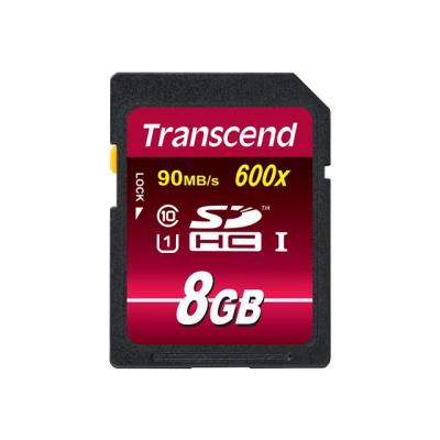 Transcend Ultimate - flashgeheugenkaart - 8 GB - SDHC UHS-I