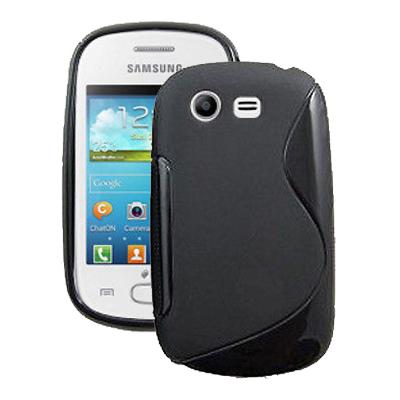 Coque Housse S-Line noire Galaxy Star S5280 Samsun