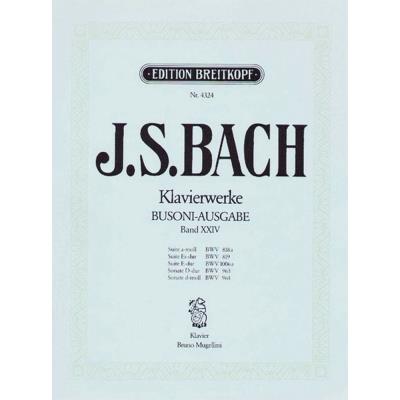 Partitions classique EDITION BREITKOPF BACH J.S. - SUITEN UND SONATEN - PIANO Piano