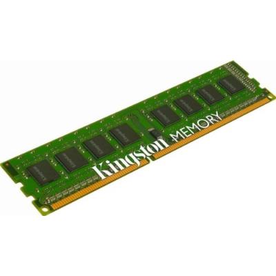 Barette mémoire kingston dimm ddr3 1600mhz pc3-12800 ecc 4gb kingston technology kvr16n11s8h 4