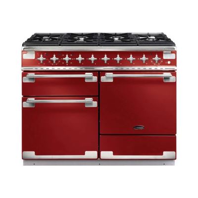 Falcon Elise 110 - Cuisinière (four à deux étages) - pose libre - largeur : 109.2 cm - profondeur : 59.5 cm - hauteur : 93 cm - Rouge cerise