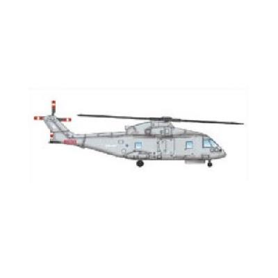Maquettes : set de 3 hélicoptères eh-101 trumpeter