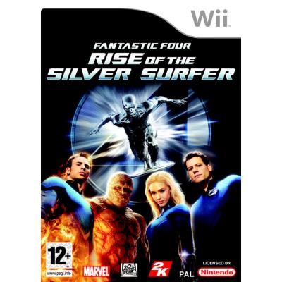 Fantastic Four Rise Of The Silver Wii Uk - [ Import Espagne ]