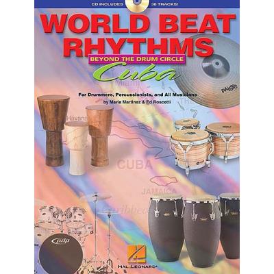 WORLD BEAT RHYTHMS DRUMS CUBA+CD