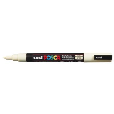 uni-ball Marqueur peinture POSCA PC-3M, ivoire