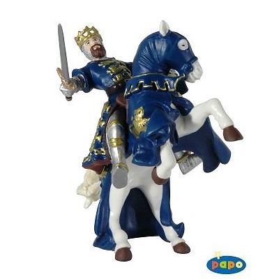 Cheval du roi richard bleu