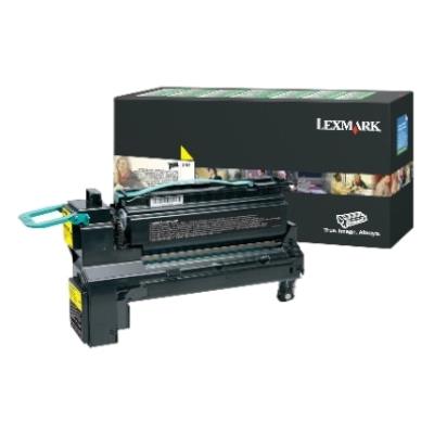 Lexmark C792 - À rendement extrêmement élevé - jaune - original - cartouche de toner LCCP, LRP - pour Lexmark C792de, C792dhe, C792dte, C792e