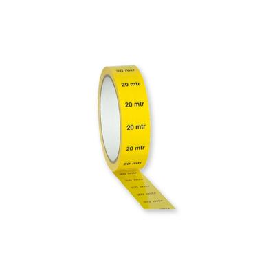 Showtec Markertape 25 mm/33 m Yellow