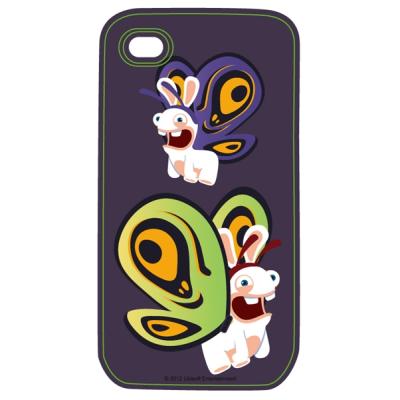 Coque lapin cretin papillon ip4 tagmae