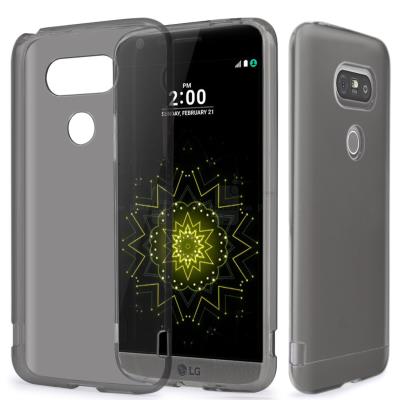 LG G5 Etui Housse Coque de protection Ultra Fine Silicone TPU Gel Pour LG G5 (Jelly - Noir)
