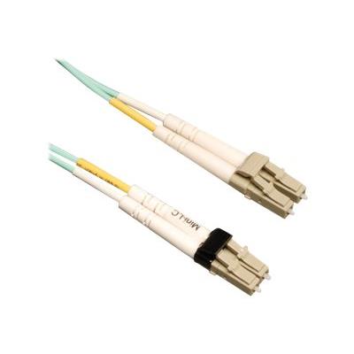 Tripp Lite 2M 10Gb Duplex Multimode 50/125 OM3 LSZH Fiber Optic Patch Cable LC/LC Aqua 6' 6ft 2 Meter - verbindingskabel - 2 m - aqua
