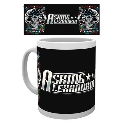 Tasse de ceramique Asking Alexandria Skulls
