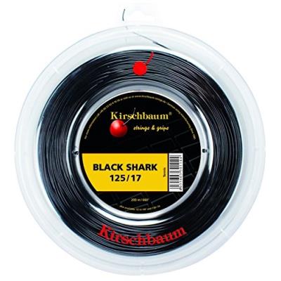 Kirschbaum shark bobine cordage de tennis noir 1,25 mm x 200 m