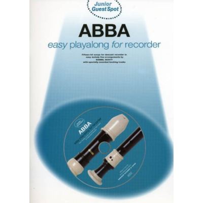 Junior Guest Spot: Abba - Easy Playalong (Flûte À Bec) + Cd