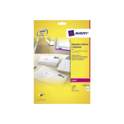 Avery QuickPEEL L7159 - adresetiketten - 240 etiket(ten)