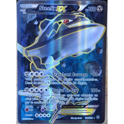 carte Pokémon 108/114 Steelix EX 180 PV - FULL ART