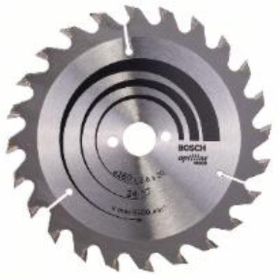 Lame De Scie Circulaire Bosch Optiline Wood Ø 20Mm - 160X20/16X2.6 - 2 608 640 596