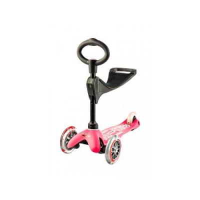 Trottinette Mini Micro Deluxe 3 En 1 Rose Anodisé