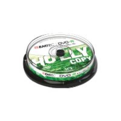 EMTEC - DVD-R x 10 - 4.7 GB - opslagmedia