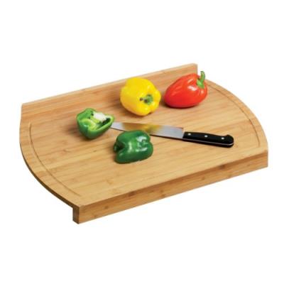 Zeller 2057794 planche à découper avec rebord en bambou marron 58 x 38 x 4,5 cm