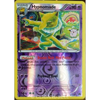 Carte Pokemon 51 122 Hypnomade 90 Pv Reverse Xy Rupture Turbo Neuf Fr Jeu De Cartes Achat Prix Fnac