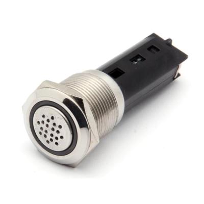 Buzzer - Acier Inoxydable - Pour Montage En Saillie - 19mm
