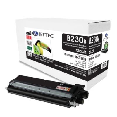 Jet tec tn230b cartouche de toner laser remanufacturée pour brother tn230b 2200 pages noir