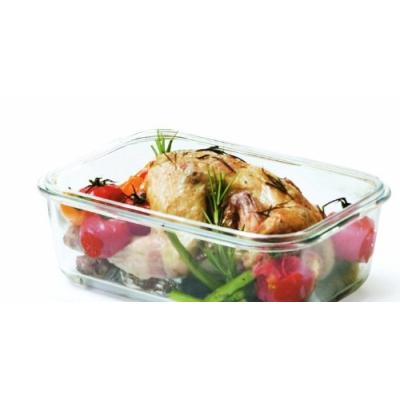 lock & lock llg883 plat assiette rond en verre 18 cm
