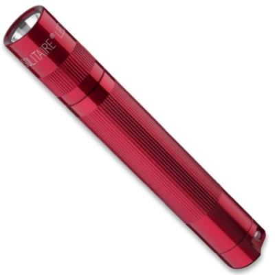 Mag-lite sj3a036 solitaire mini lampe de poche led métal rouge 8 cm