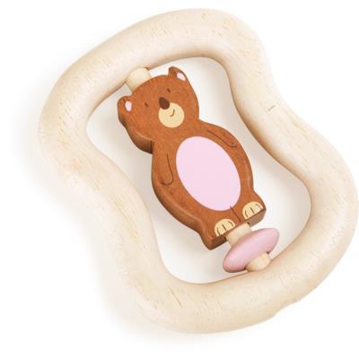 Ourson à attraper en bois Will