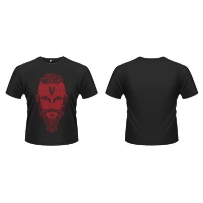Vikings - T-Shirt Ragnar Face (L)