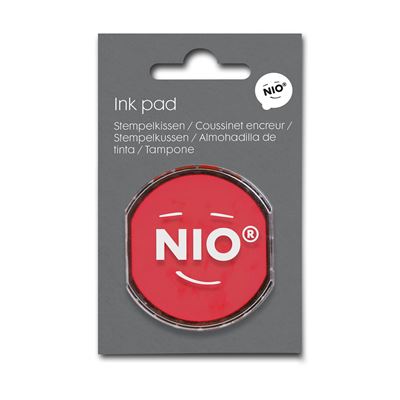 Tampon nio avec encreur brave red - nio