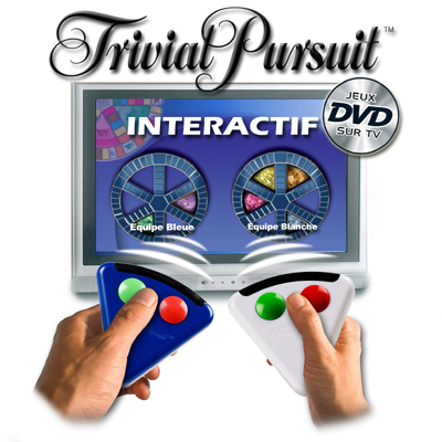 Hasbro - Trvial Pursuit Intéractif DVD - Jeu TV