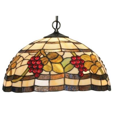Oaks Lighting Grapes Suspension Style Tiffany 40 Cm
