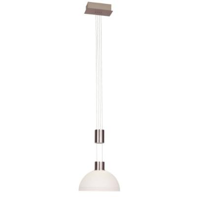 WOFI 6450.01.64.0250 CLASS SUSPENSION 1 X LED NICKEL MAT 10 W