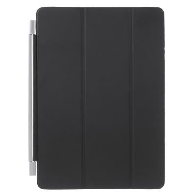 Etui en PU Single trois plis Wake Sleep pour iPad Air 2 - Noir