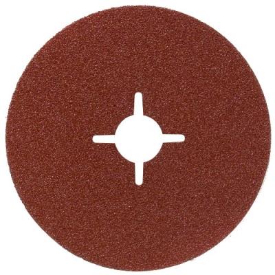 Bosch 2609256249 Disques Abrasifs Sur Fibres pour Meuleuses Angulaires Corindon Diamètre 125 Mm Diamètre D'Alésage 22 Grain 24 L