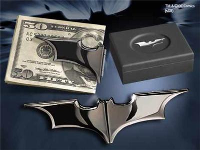 Batman - Pince à billet Batarang - Chromée
