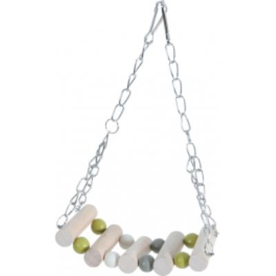 Suspension Pont Bois + Chaine