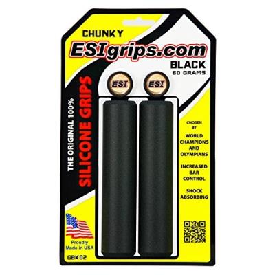 Esi grips esi_chunkyn paire de poignées en silicone pour cintre vtt
