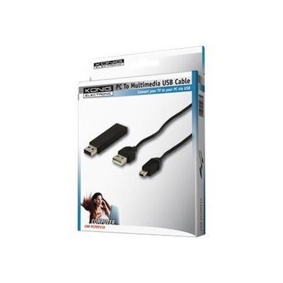 König PC To Multimedia USB Cable - adaptateur de connexion directe