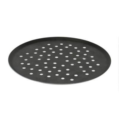 Tourtière ronde perforée aluminium anti-adhésif - Choc Induction : ø 28
