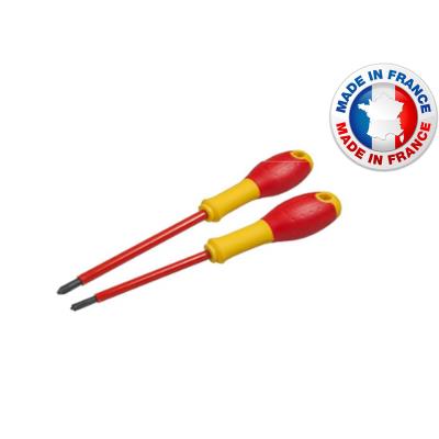 Lot De 2 Tournevis Pozidriv Isolés 1000V Fatmax Stanley Fmht0-62649