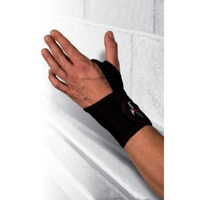 Precision protège-pouce et poignet en néoprène noir rouge taille unique