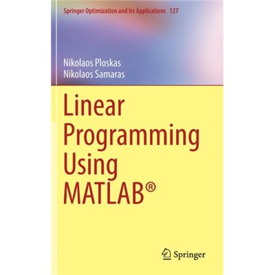 Linear Programming Using Matlab