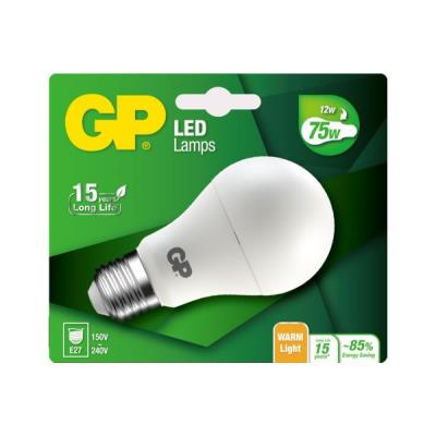 Ampoules à économie d'énergie GP LED CLASSIC E27 12W-75W