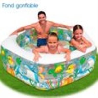 Piscine aquarium océan